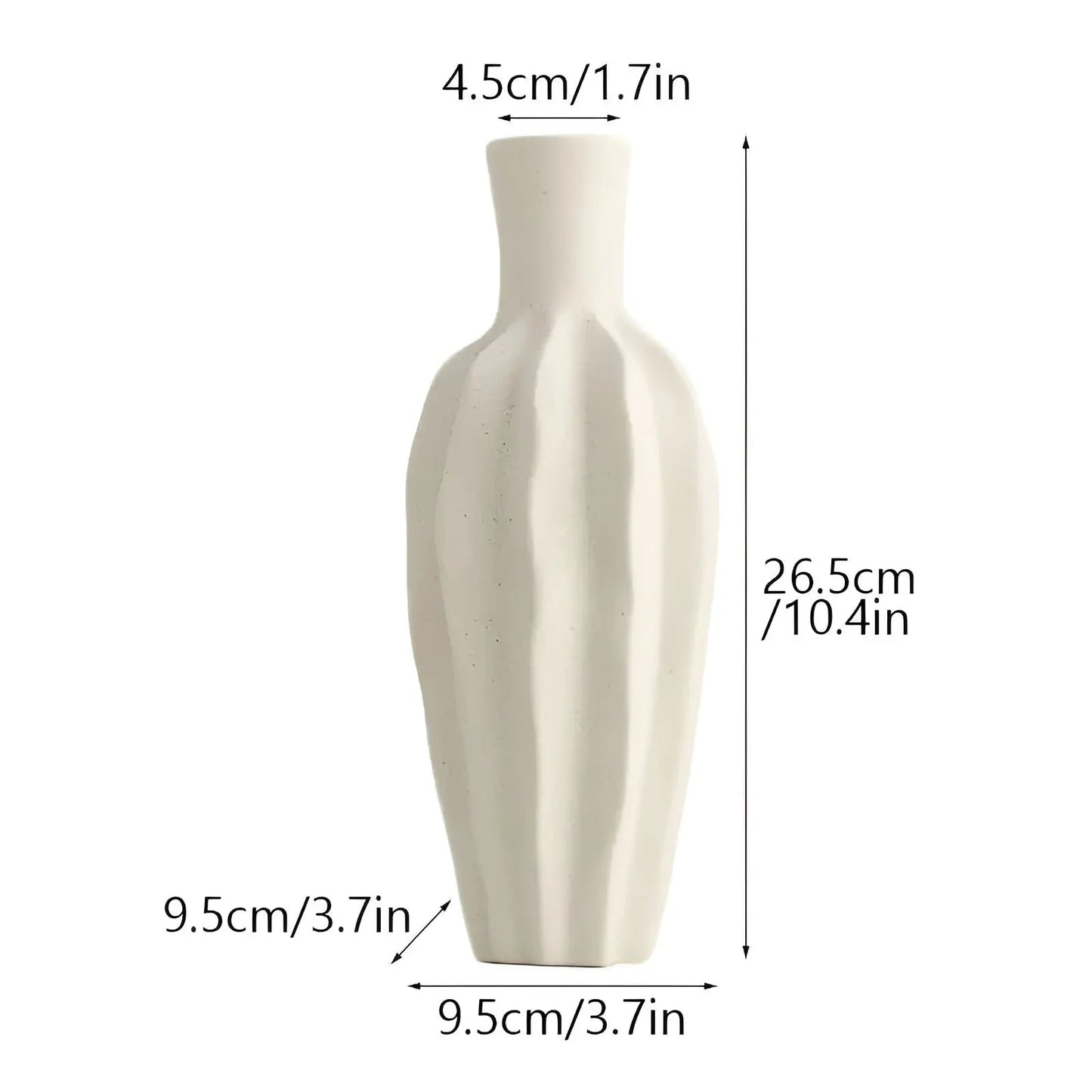 Rynx | Elysian Bloom Minimalist ceramic vase