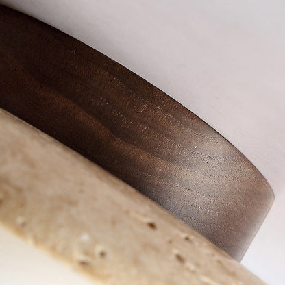 Rynx | Industrial Modern Beige Stone Wall Lamp
