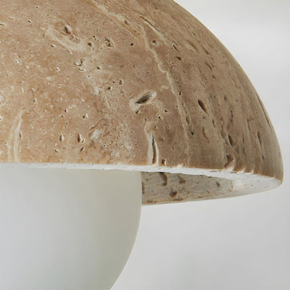 Rynx | Industrial Modern Beige Stone Wall Lamp