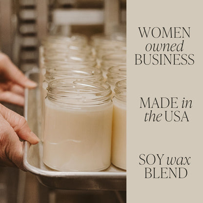 Rynx | Best Teacher All Soy Candle - Clear Jar - 9 oz (Salt and Sea)
