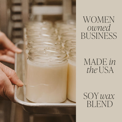 Rynx | Best Mom Ever Soy Wax Candle - Ribbed Glass Container with Box - 11 oz