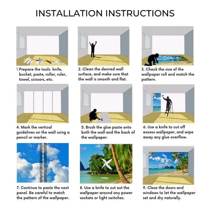 Rynx | GardenMuse Wall Sticker Art | Garden Decoration | Weatherproof & Reusable | Easy to Apply