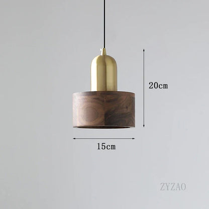 Rynx | OakEcho - Oak Wood Hanging Lamp