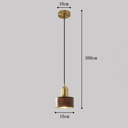 Rynx | OakEcho - Oak Wood Hanging Lamp
