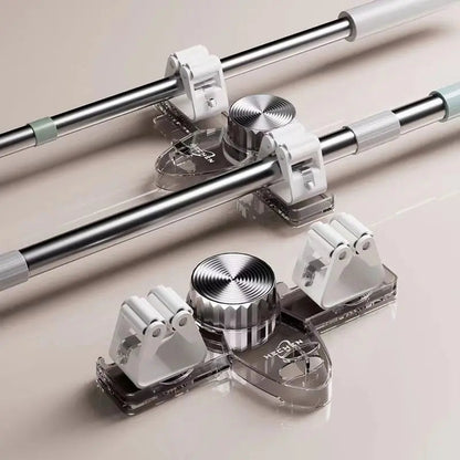 Rynx | Space-saving holder for brooms & tools – Quickly mounted, no drilling