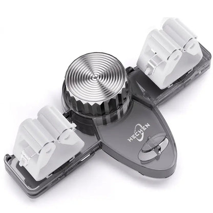 Rynx | Space-saving holder for brooms & tools – Quickly mounted, no drilling