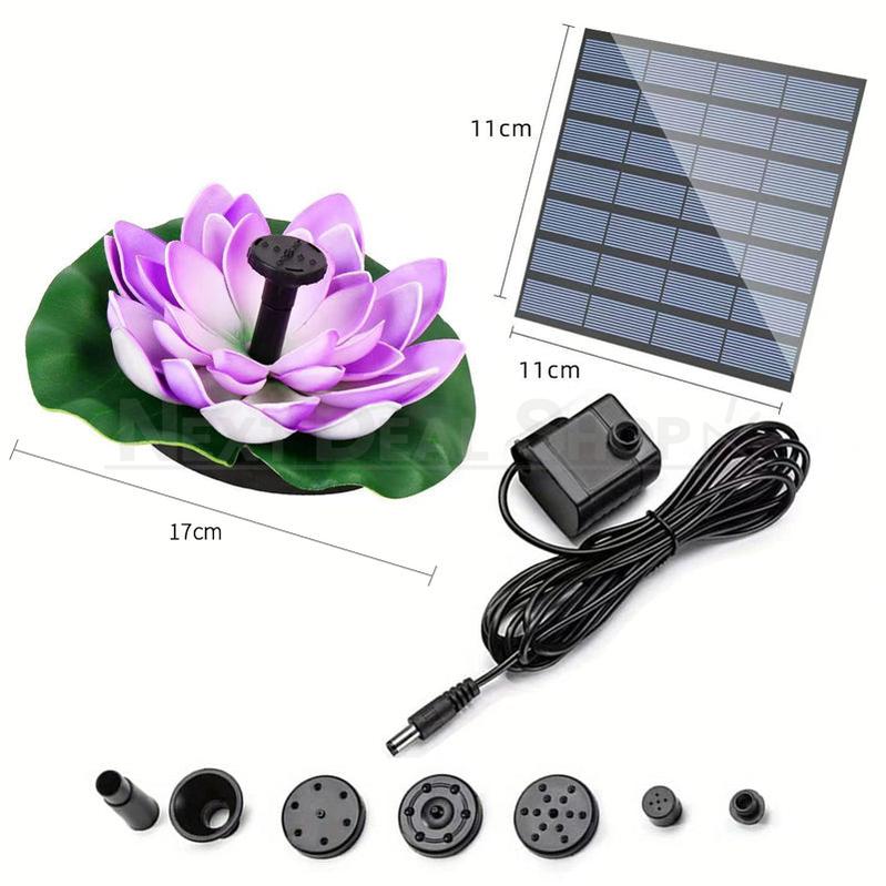 Rynx | Waterlily solar fountain kit