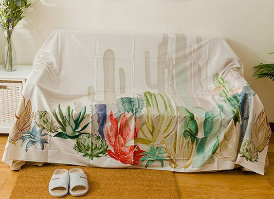 Rynx | Watercolor Cactus Tapestry