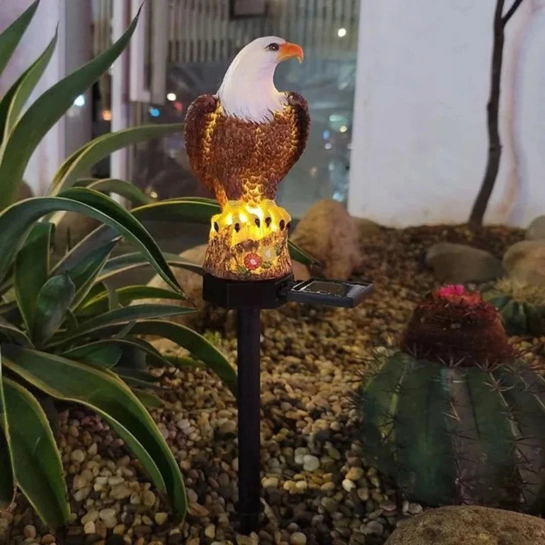 Rynx | Gardenowl - Waterproof LED lamp with animal decoration