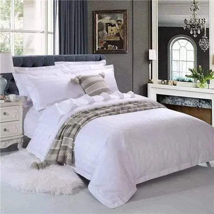 Rynx | White striped bed sheets
