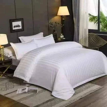Rynx | White striped bed sheets