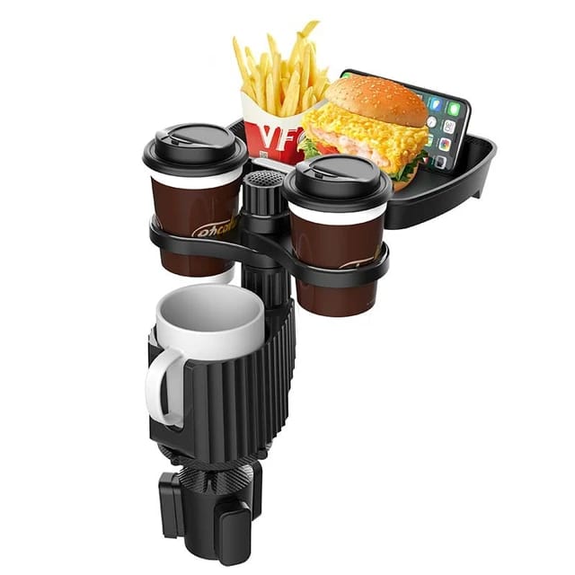 Rynx | Drinking cup base with phone food tray