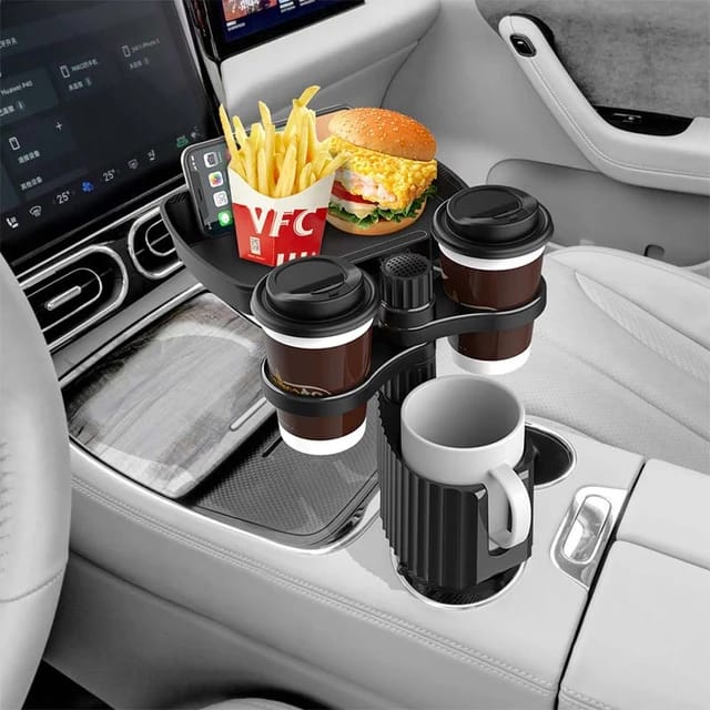 Rynx | Drinking cup base with phone food tray