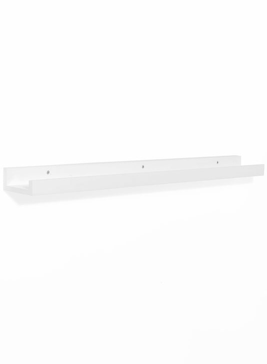 Rynx | White Pine Wood Wall Shelf, 35 in | 89 cm