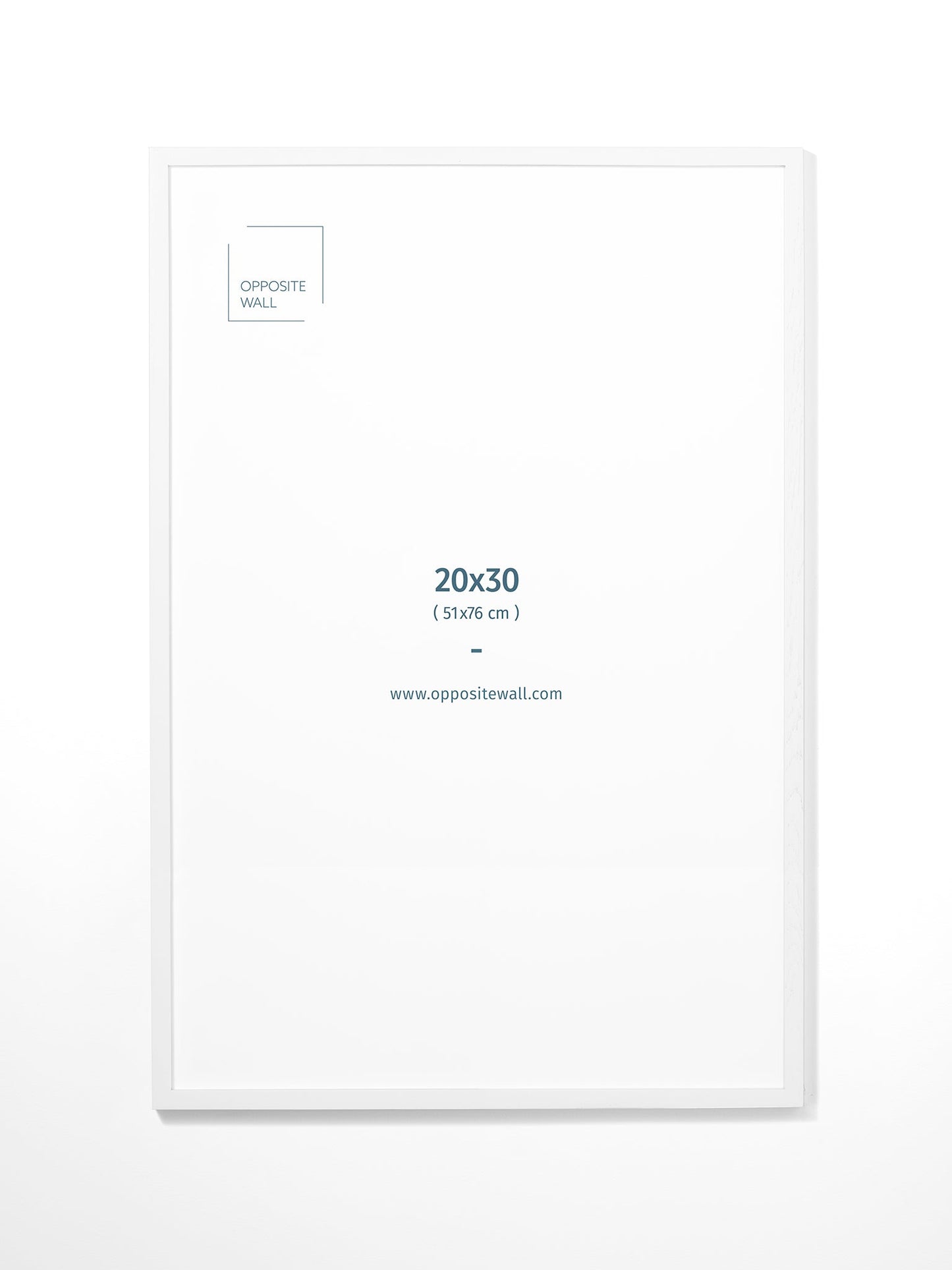 Rynx | White Oak Frame, 20x30 in | 51x76 cm