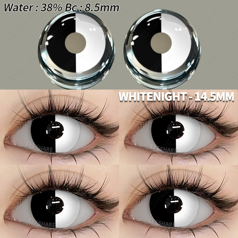 Rynx Cosplay Whitenigh 14.5mm 1 Pair | 1 Year