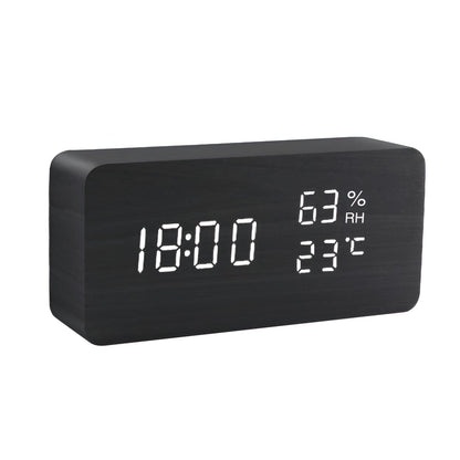 RYNX | Led Wooden Digital Clock