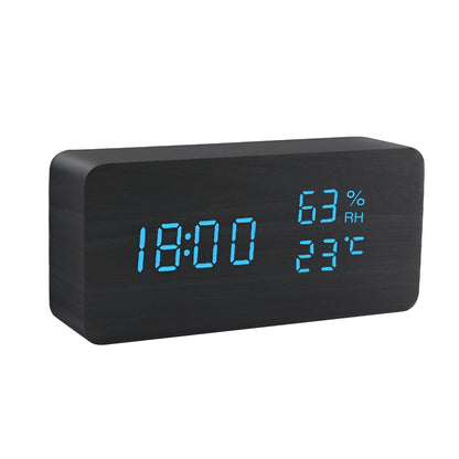 RYNX | Led Wooden Digital Clock