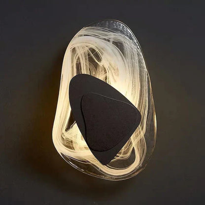 Rynx | LumaCraft Modern LED Wall Light - elegant glass design