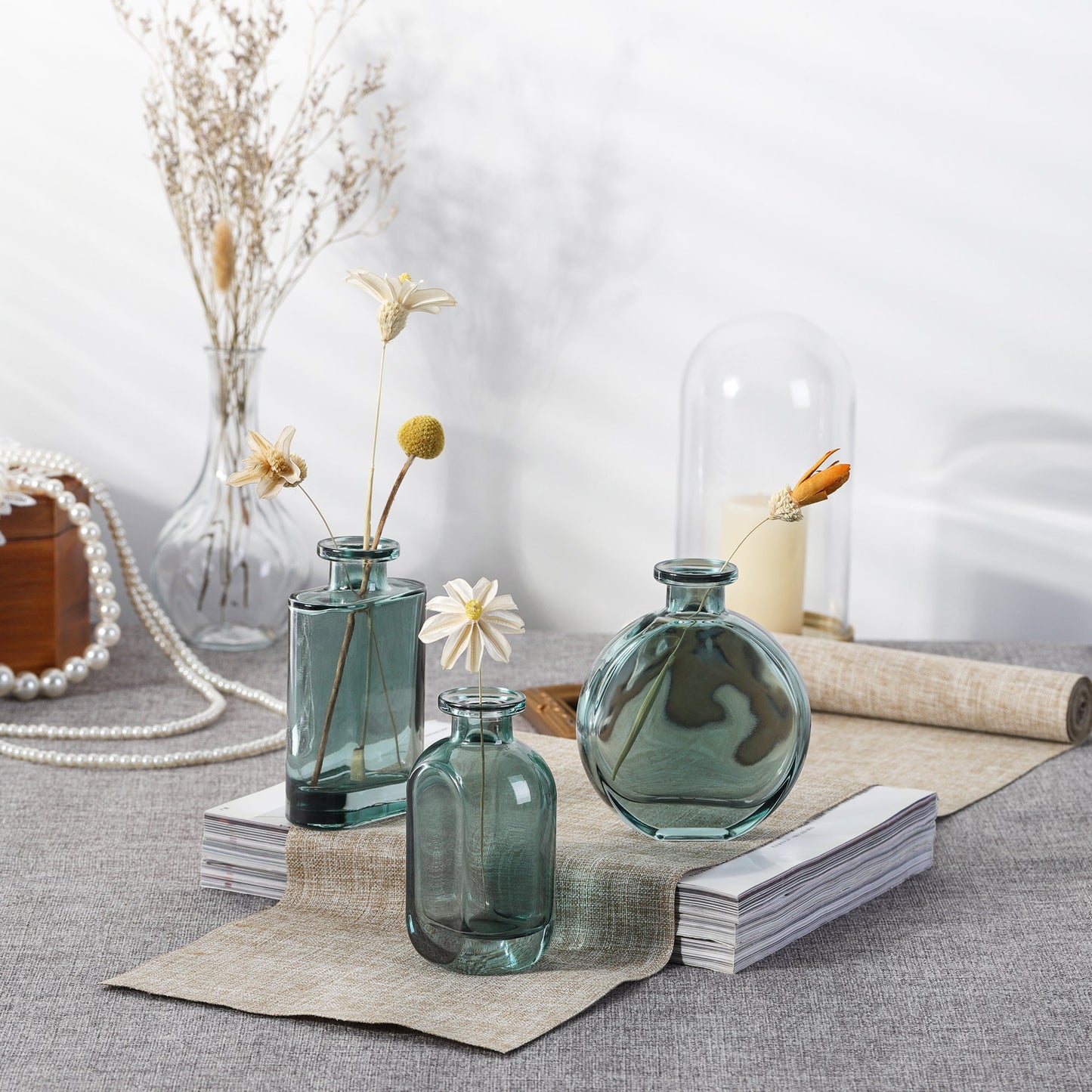 Rynx | Rustic glass bud vase
