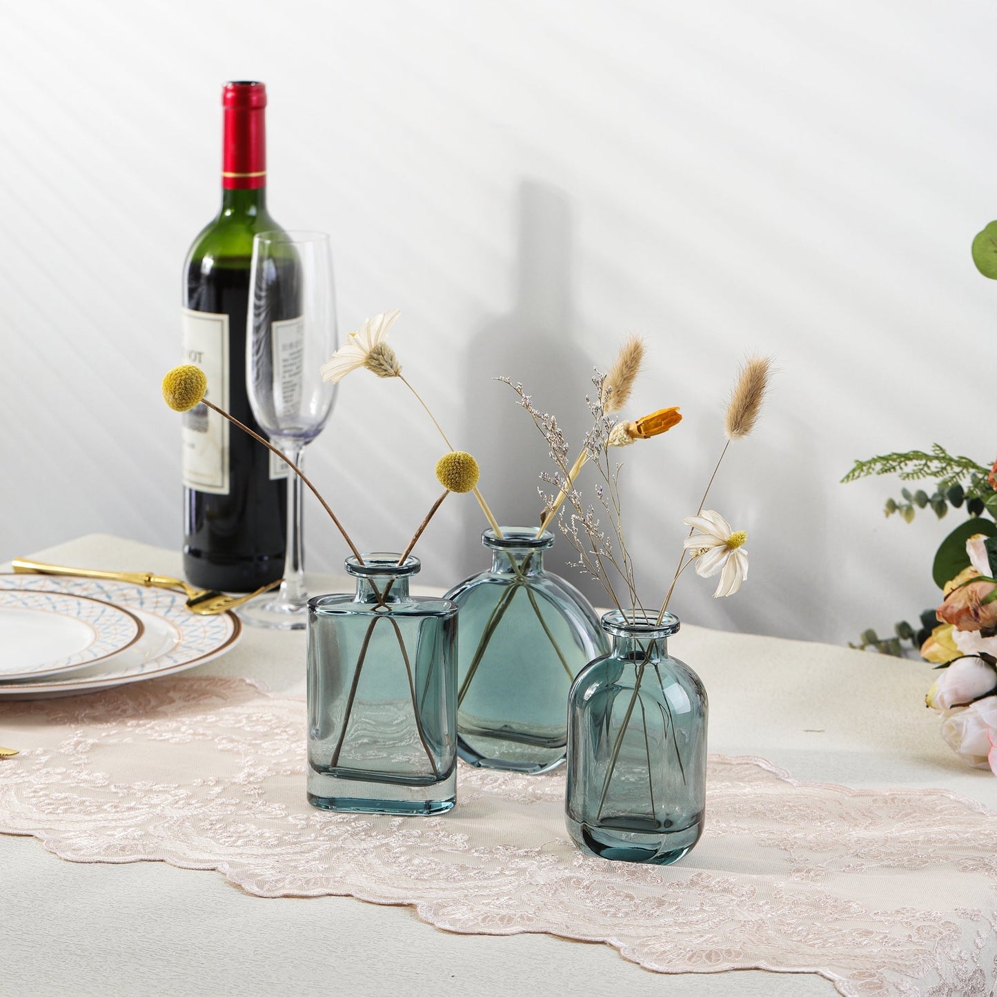 Rynx | Rustic glass bud vase