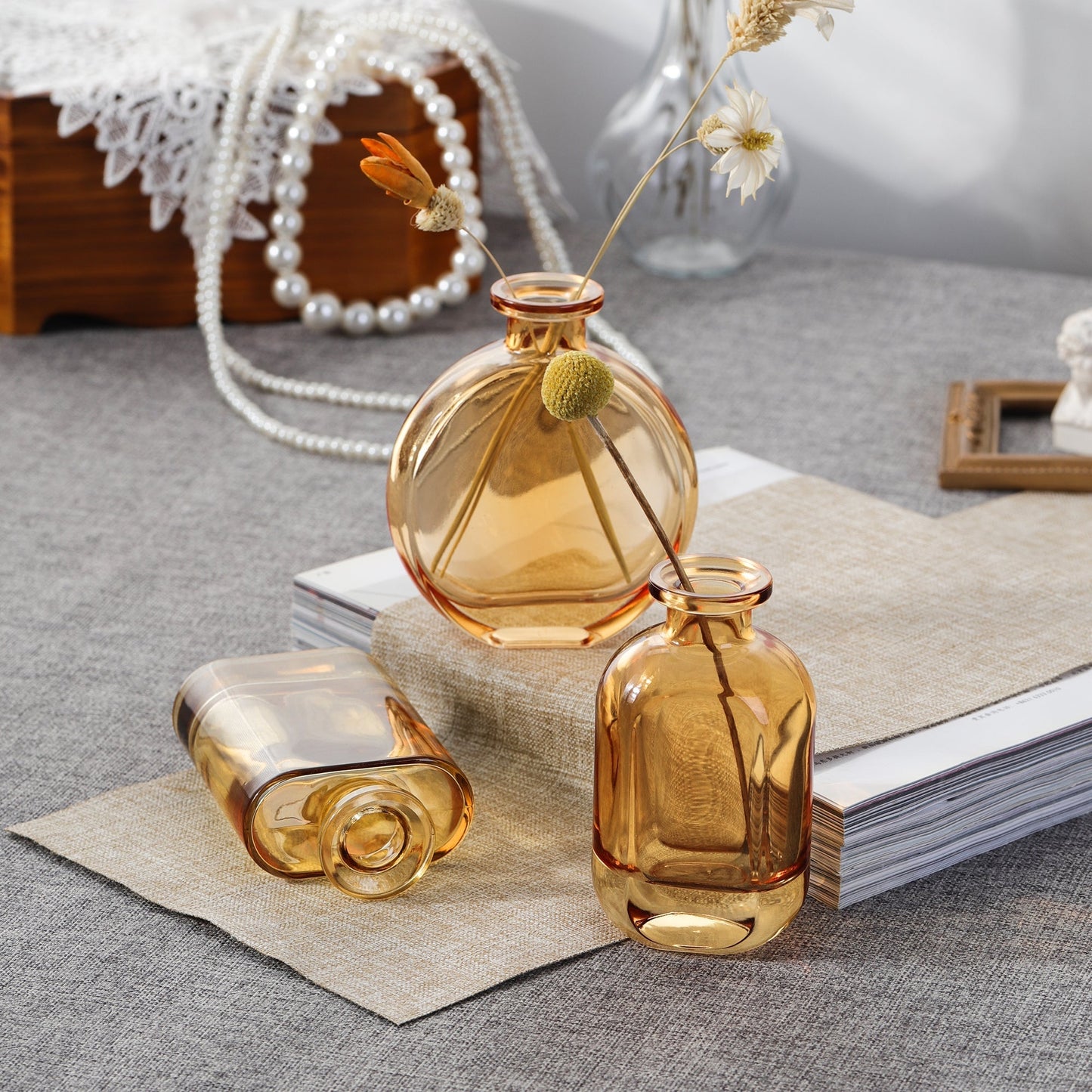 Rynx | Rustic glass bud vase