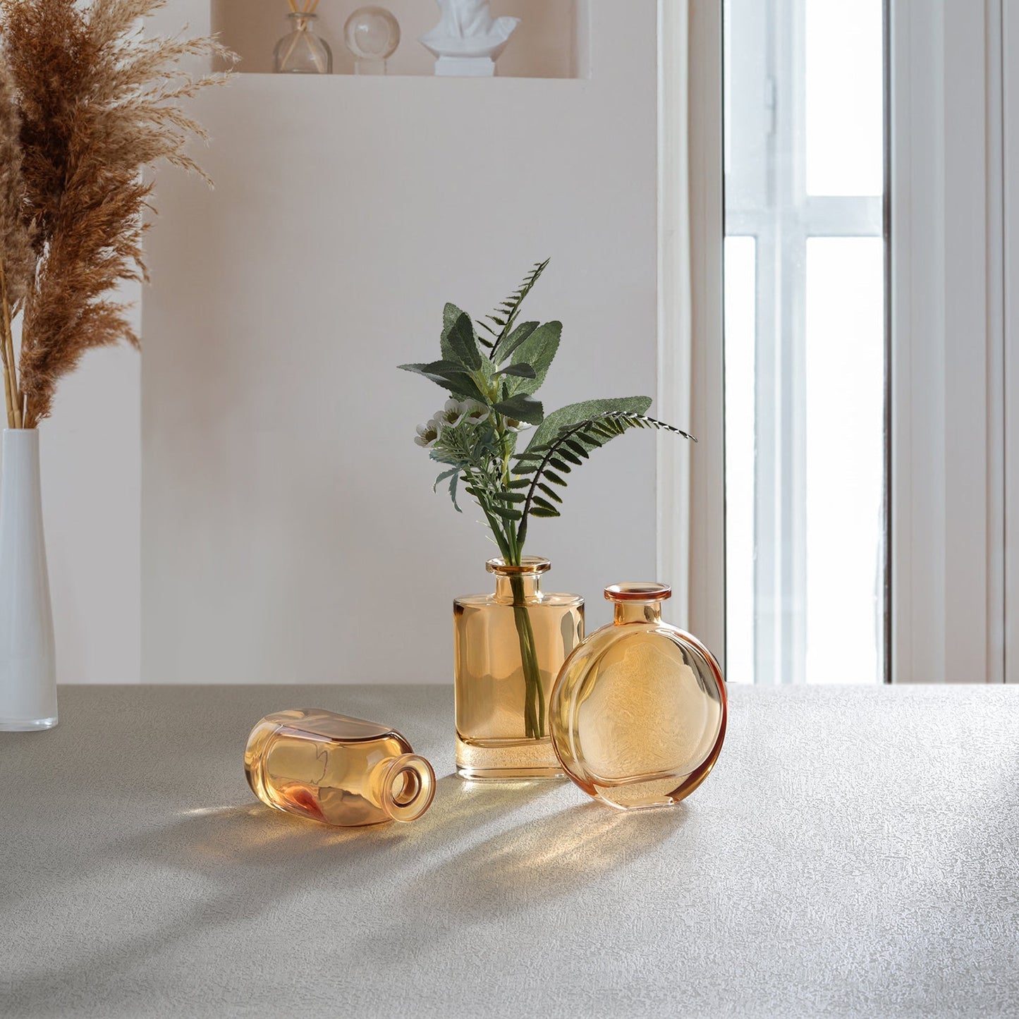 Rynx | Rustic glass bud vase