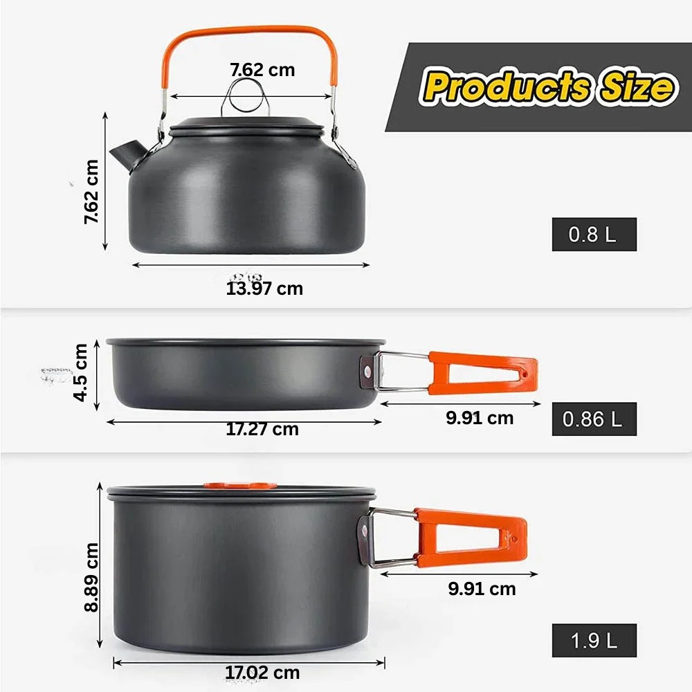 Rynx | Portable Outdoor Cooking Set - CampEase