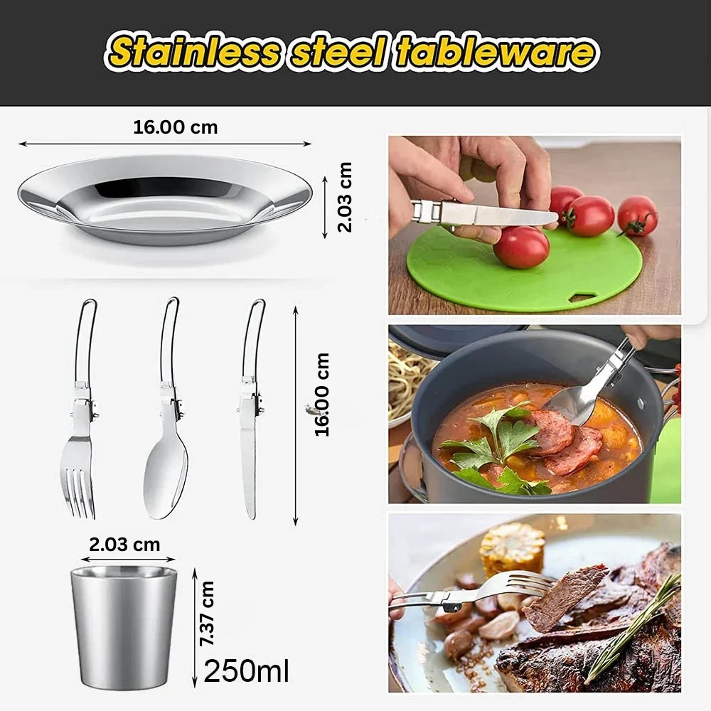Rynx | Portable Outdoor Cooking Set - CampEase
