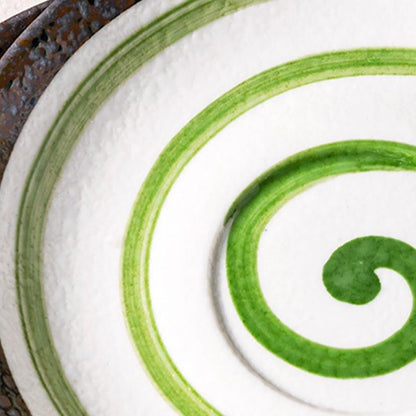 Rynx | 2-piece Set Stoneware Matcha Tea Cup and Plate