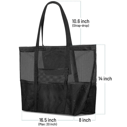Rynx | 9 Pocket Mesh Beach Bag