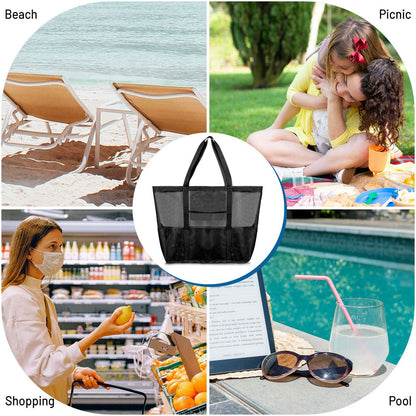 Rynx | 9 Pocket Mesh Beach Bag