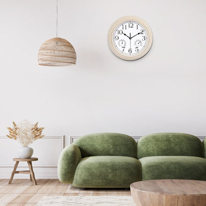 Rynx | Retro Non-Ticking Wall Clock