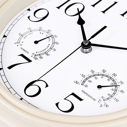 Rynx | Retro Non-Ticking Wall Clock