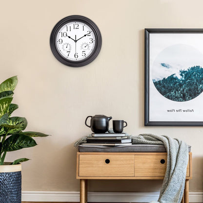 Rynx | Retro Non-Ticking Wall Clock