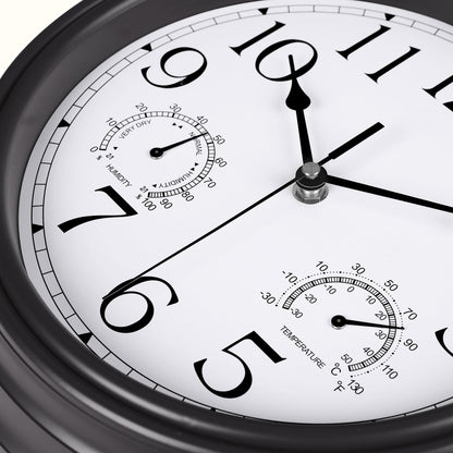 Rynx | Retro Non-Ticking Wall Clock