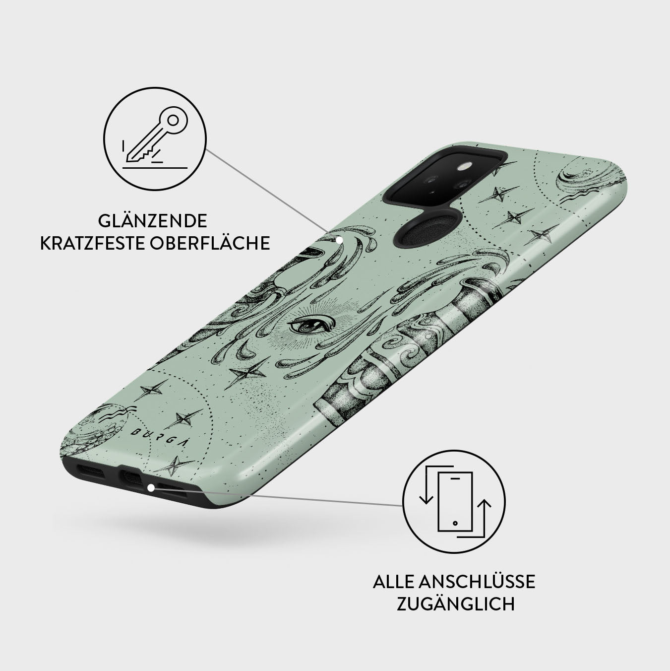 Rynx | Aquarius - Google Pixel 5 case