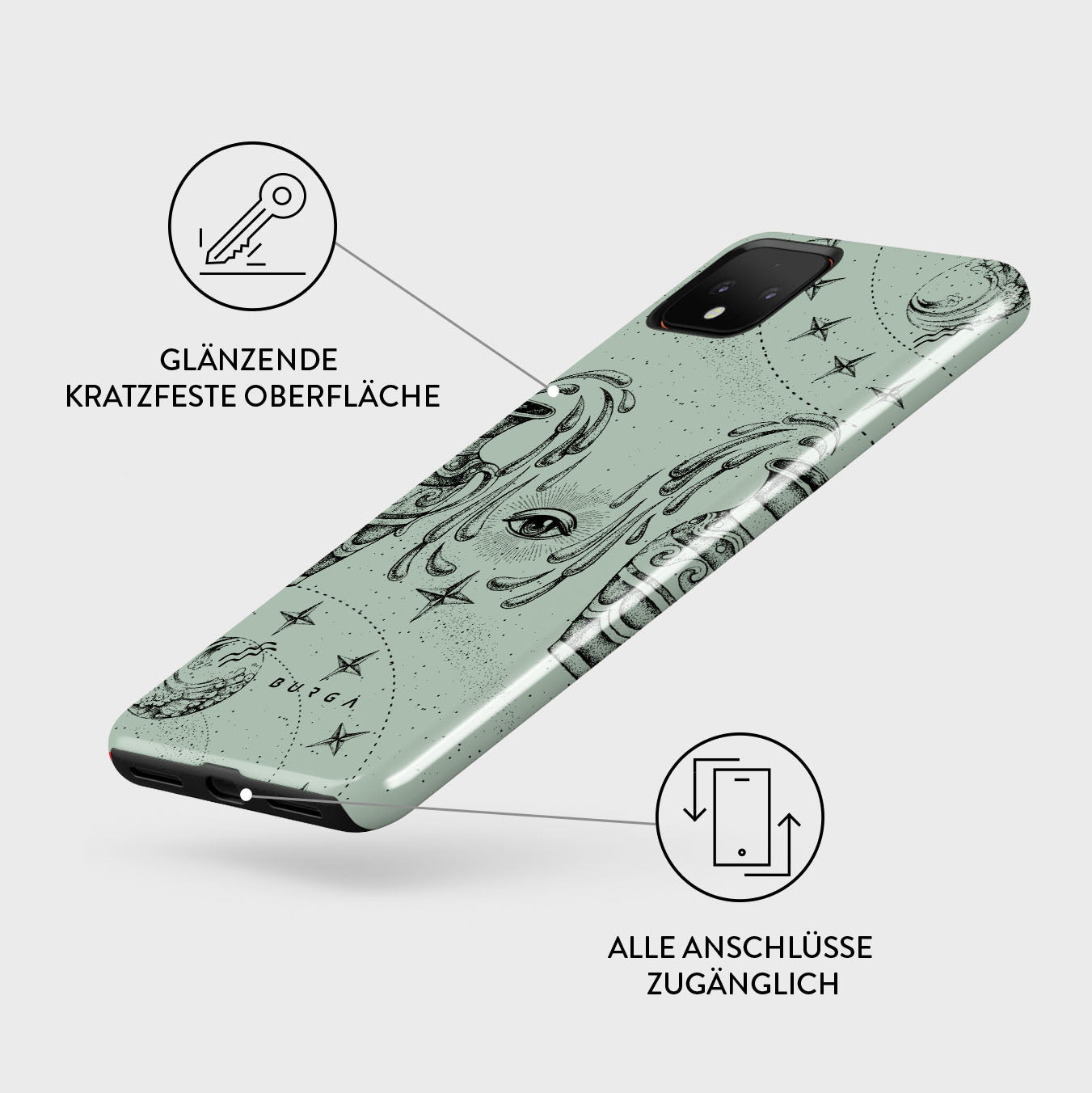 Rynx | Aquarius - Google Pixel 4 case