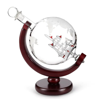 Rynx | Whiskey Decanter Globe Wine Aerator Glass Set