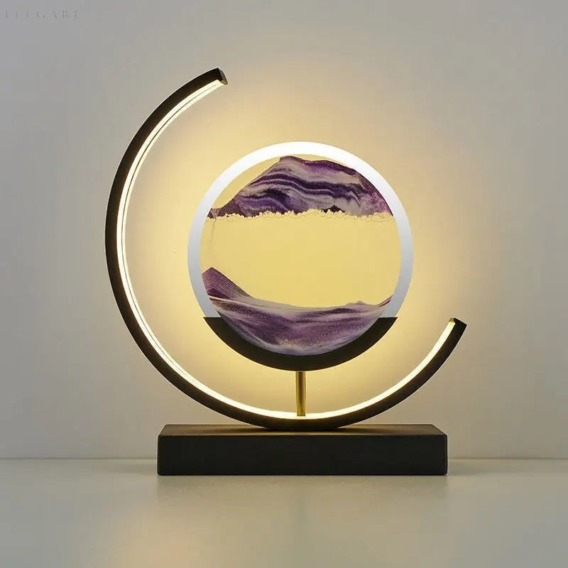 RYNX | Harmony Lamp – Atmospheric Lighting with Moving Sand Artwork