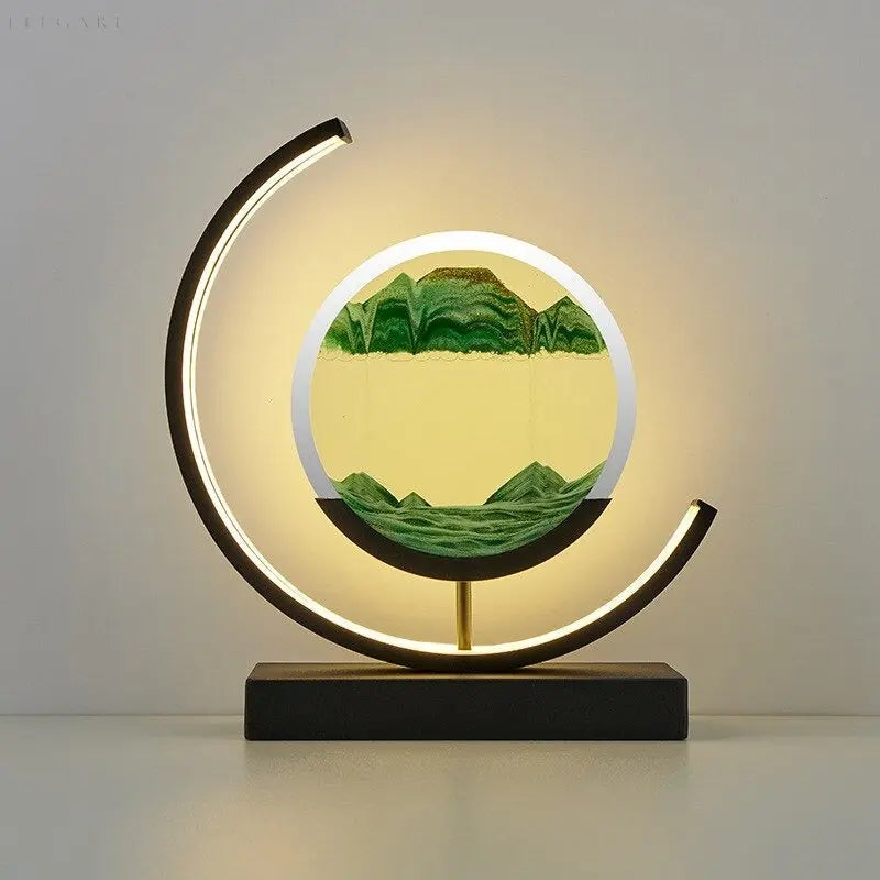 RYNX | Harmony Lamp – Atmospheric Lighting with Moving Sand Artwork
