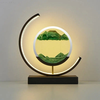 RYNX | Harmony Lamp – Atmospheric Lighting with Moving Sand Artwork