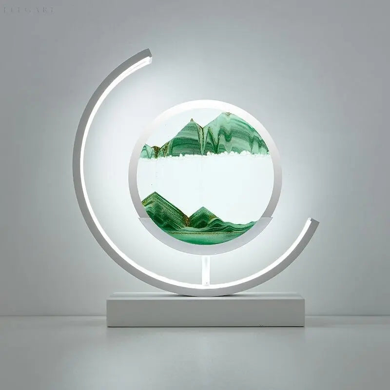 RYNX | Harmony Lamp – Atmospheric Lighting with Moving Sand Artwork