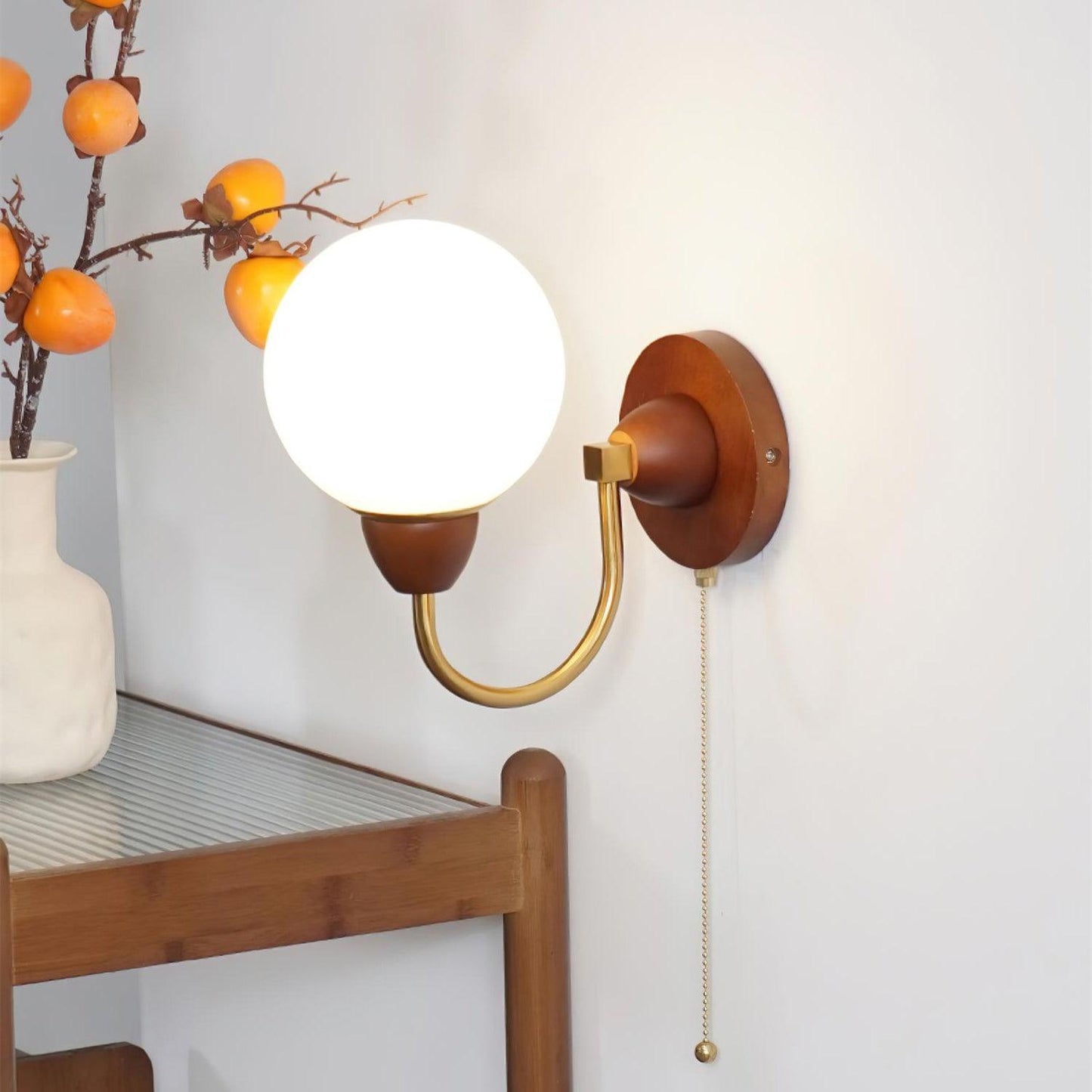 Rynx | Zoey Wooden Wall Lamp