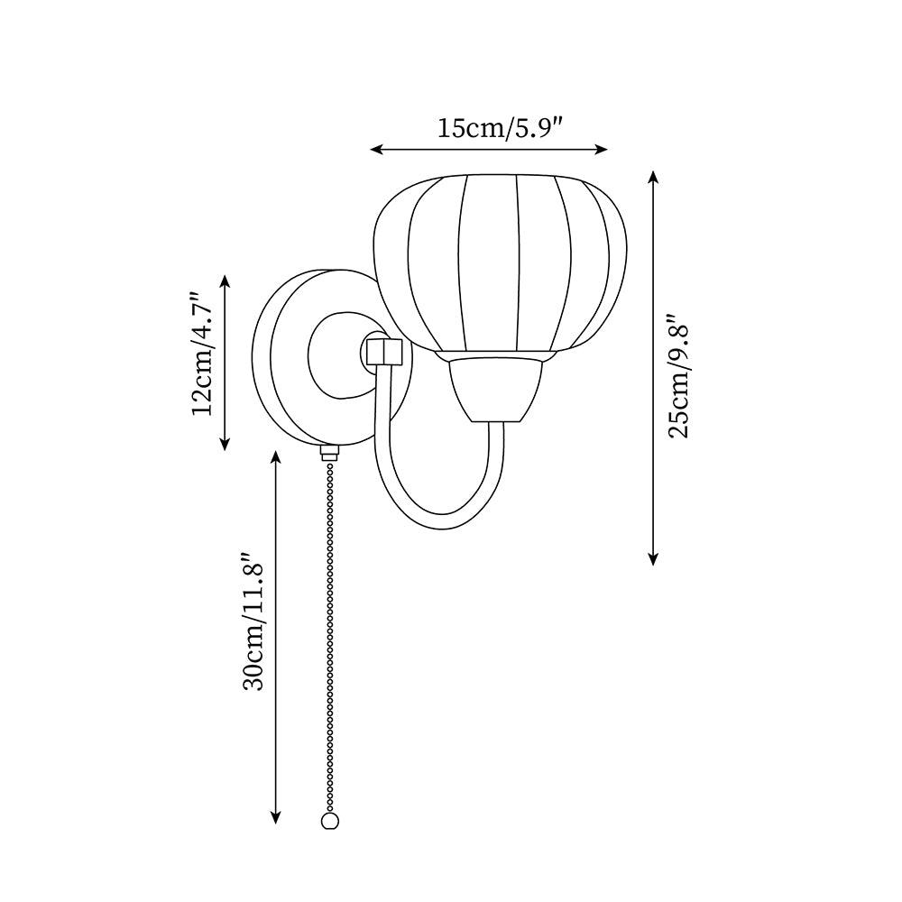 Rynx | Zoey Wooden Wall Lamp