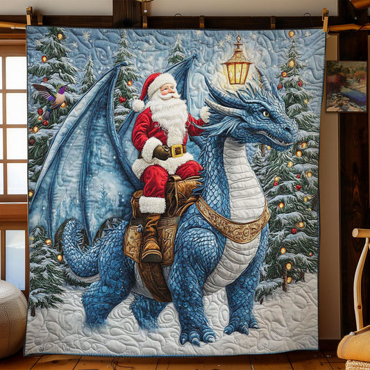 Rynx | Santa's Dragon Flight Quilt