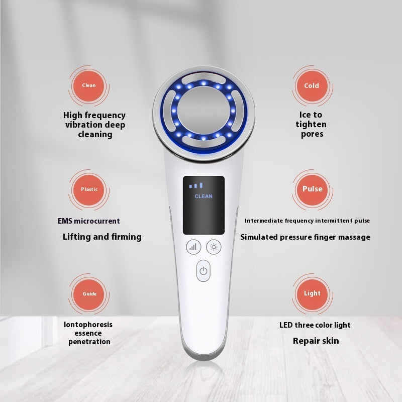 Rynx | Hot And Cold Pulse Beauty Instrument Facial Vibration Massage Instrument