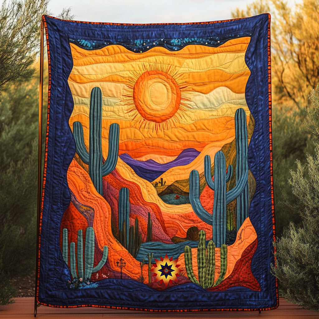 Rynx | Sunset in Desert Blanket