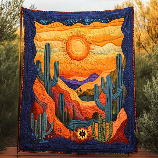 Rynx | Sunset in Desert Blanket
