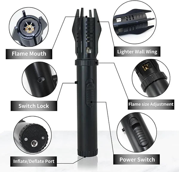 RYNX | Lighter With Torch For Self-Defense